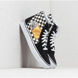 Rare VANS SK8-Hi Satin Rose Floral Patchwork Shoes Mens SZ 6 Womens 7.5